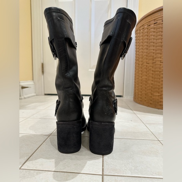 Vera Wang Lavender Label Jeweled Moto Boots - Size 6 - Picture 6 of 8